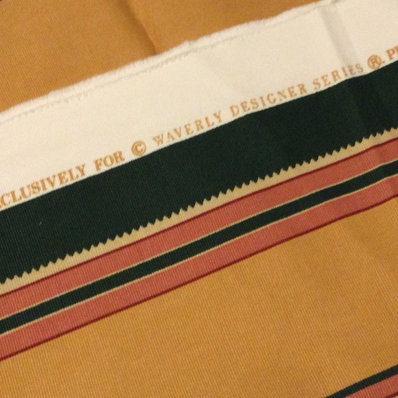 Waverly Designer Series “ Hillcrest Stripe “fabric - Picture 4 of 5